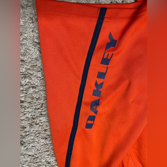 Oakley Running Sport Shorts Ohydrolix orange sz L Mens - Picture 9 of 9